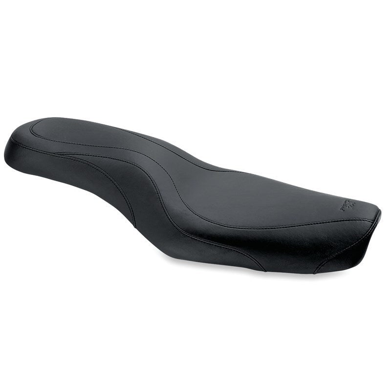 Mustang Motorcycle Mustang 82-03 Harley Sportster DayTripper 1PC Seat - Black