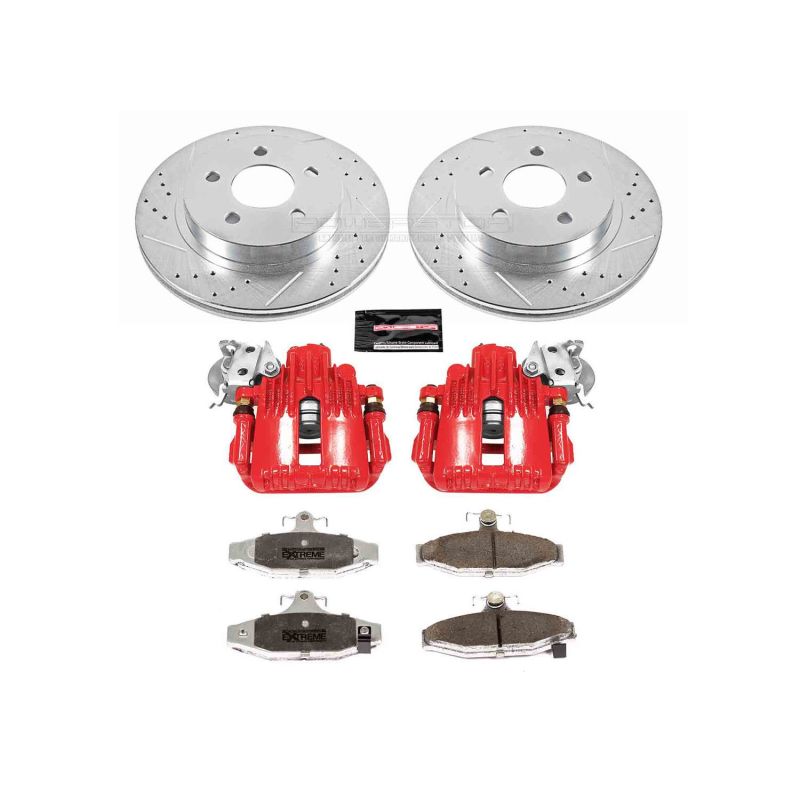 PowerStop Power Stop 93-97 Chevrolet Camaro Rear Z26 Street Warrior Brake Kit w/Calipers