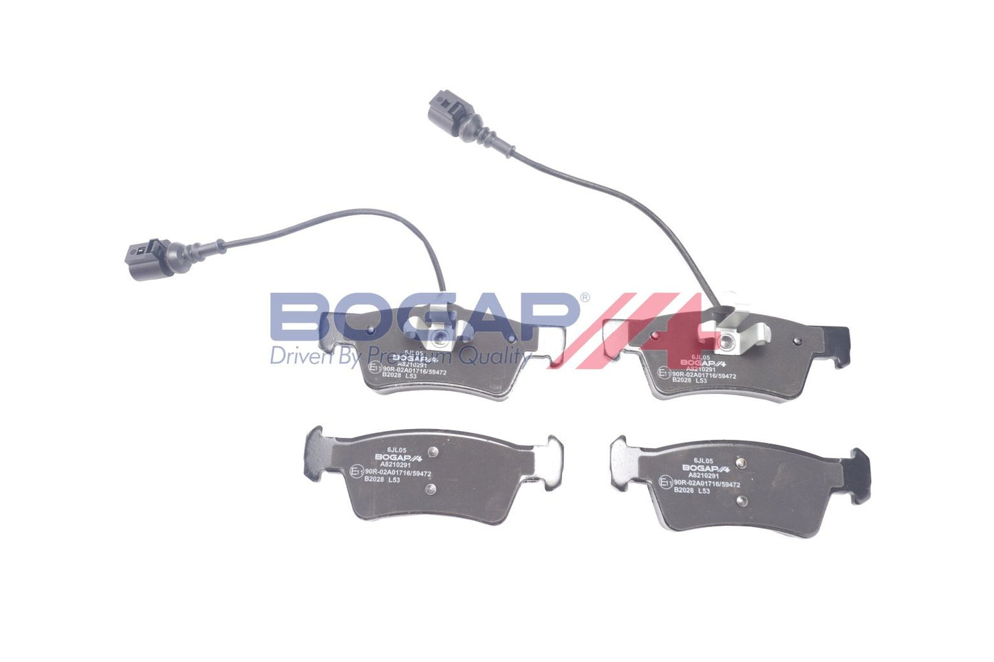 BOGAP A8210291 Brake Pad Set, Disc Brake