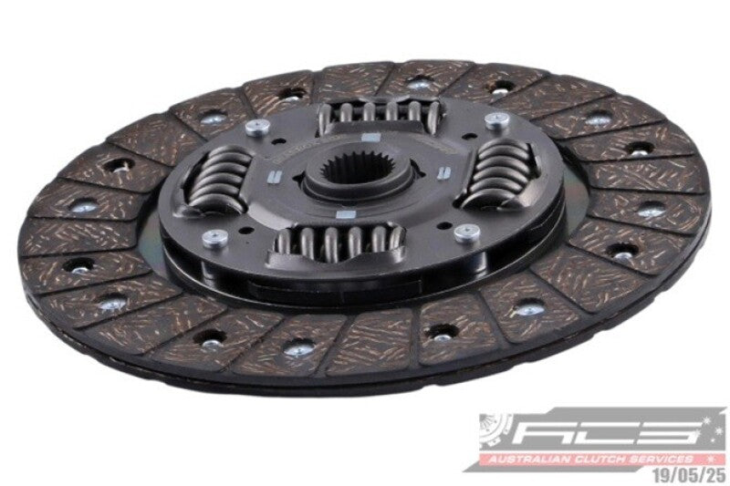 XClutch C/P SUBARU 230X24X25mm STEEL BACKED