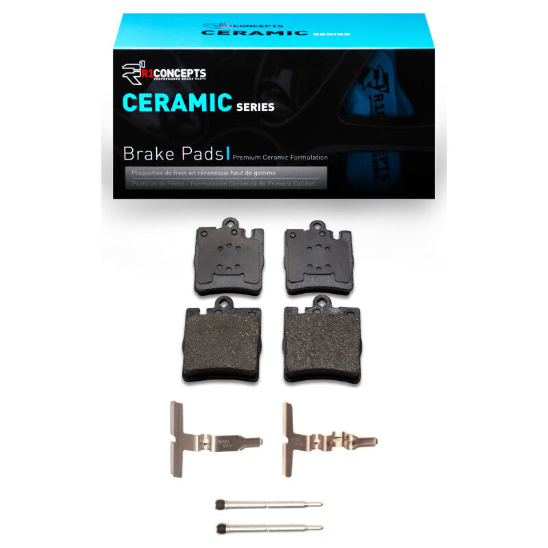 R1 Concepts R1 1996-2011 Mercedes-Benz C230 Rear R1 Ceramic Pads & Hardware Kit