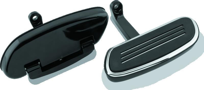 Bikers Choice 93-Up Touring Passenger Floorboards Replaces H-D 50378-07 Black