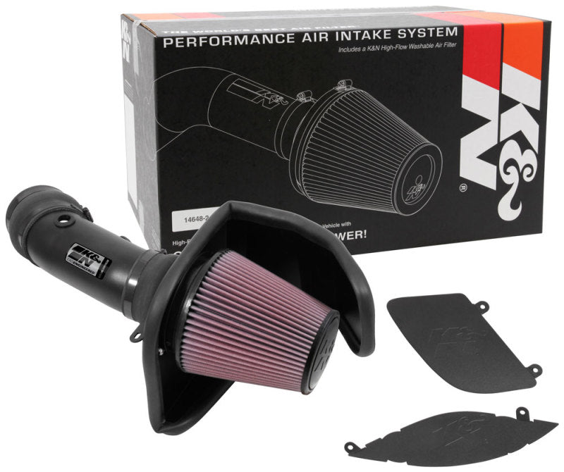 K&N Engineering K&N 2017 Dodge Challenger Hellcat SC V8-6.2L F/l Typhoon Air Intake
