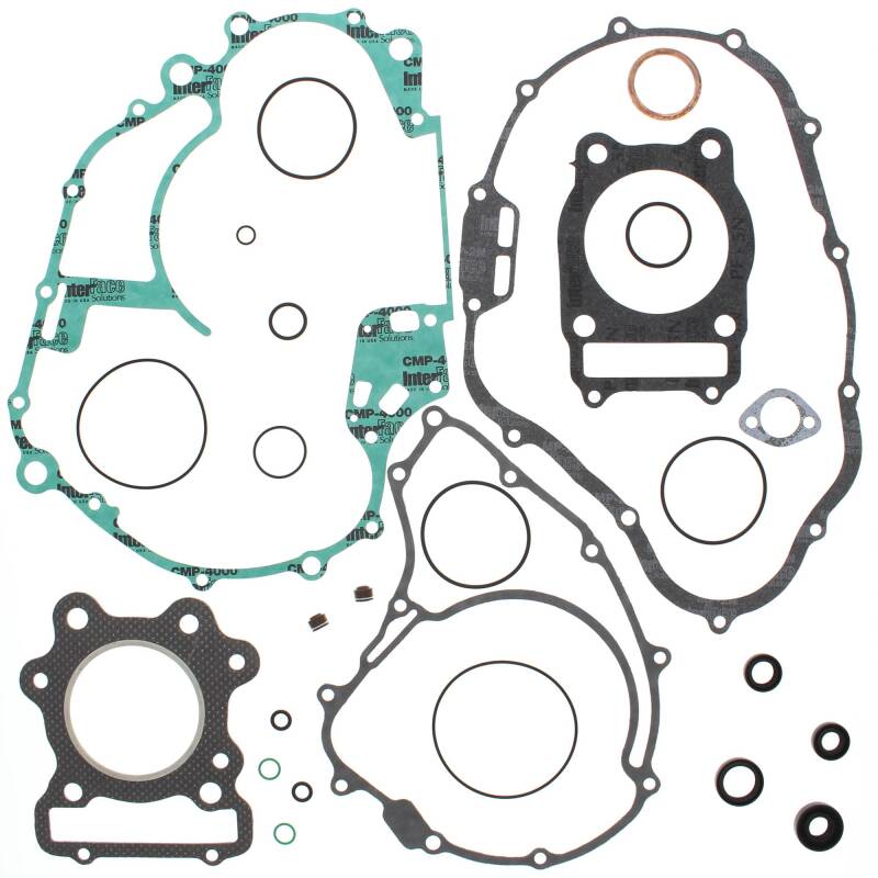 Vertex Pistons Vertex Gaskets 85-87 Honda ATC250ES Complete Gasket Kit w/ Oil Seals
