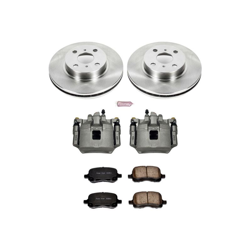 PowerStop Power Stop 98-02 Chevrolet Prizm Front Autospecialty Brake Kit w/Calipers