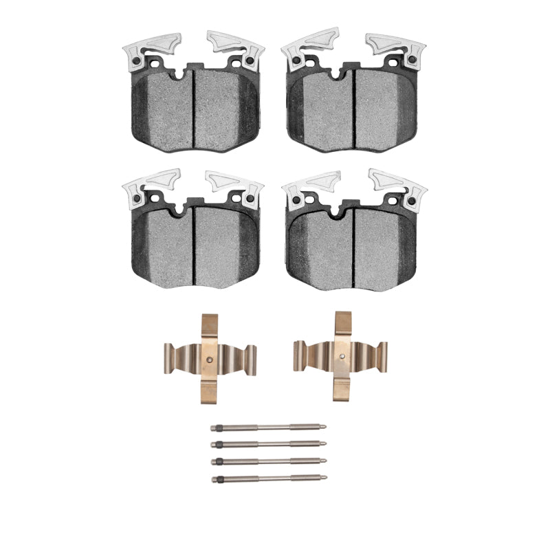 DFC 17-25 BMW 740I xDrive Front 5000 Advanced Low Metallic Brake Pads and Hardware Kit