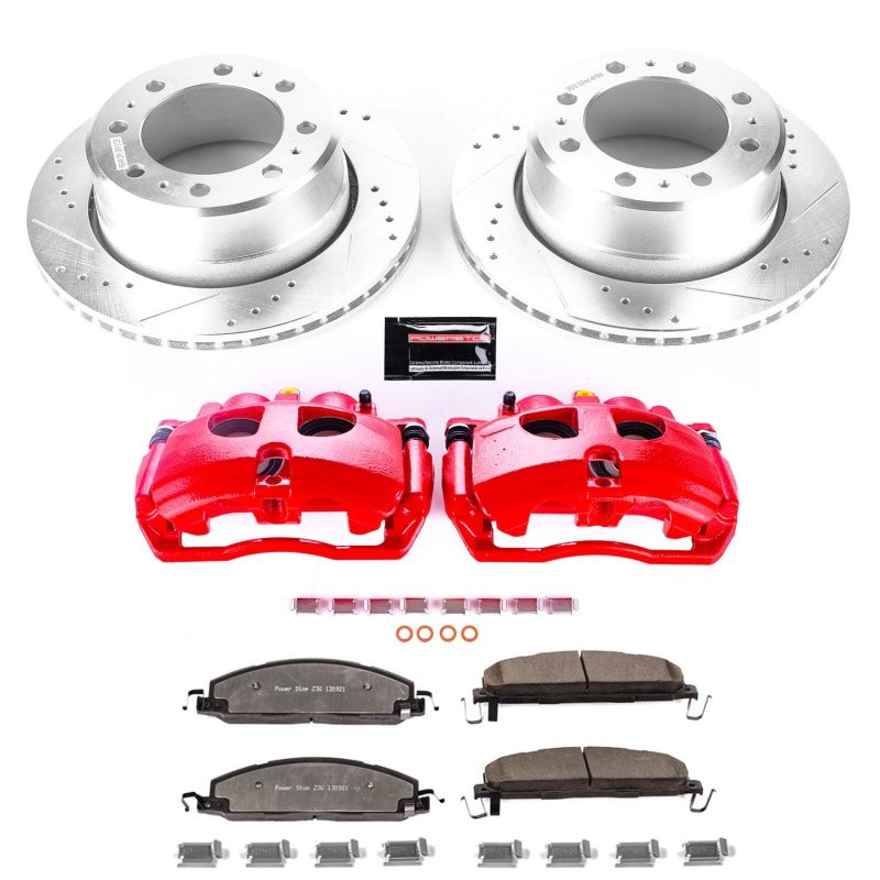 PowerStop Power Stop 13-18 Ram 3500 Rear Z36 Truck & Tow Kit w/Cals