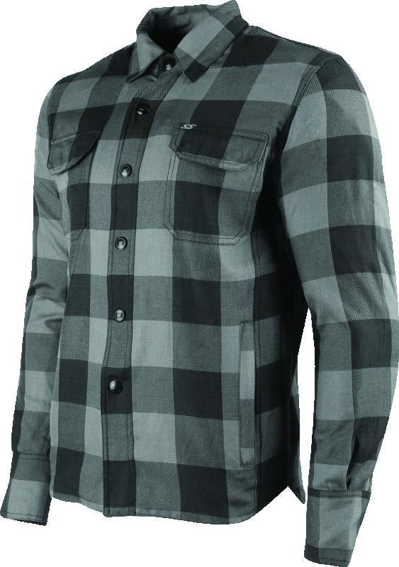 Speed and Strength True Grit 2.0 Armored Moto Shirt Grey - 4XL