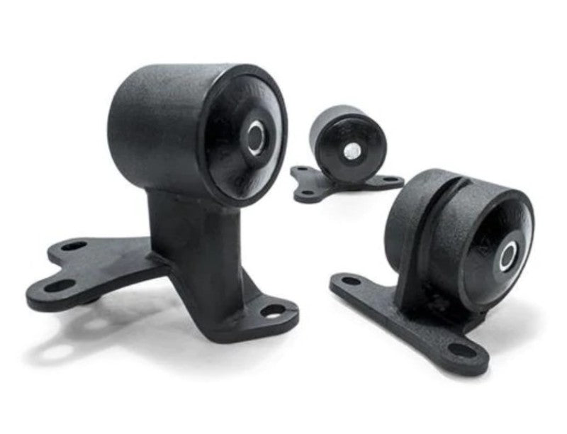 Innovative Mounts Innovative 90-93 Accord F-Series Black Steel Mounts 75A Bushings (Auto to Manual)