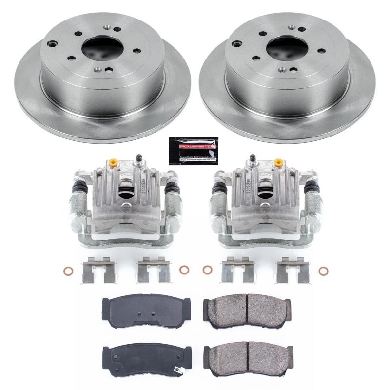 PowerStop Power Stop 07-09 Hyundai Santa Fe Rear Autospecialty Brake Kit w/Calipers