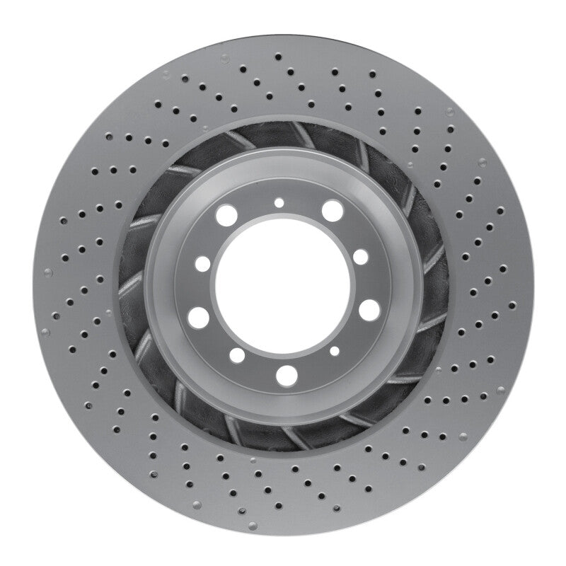 DFC 16-23 Porsche Boxster Left Rear Drilled Hi-Carbon Alloy Geomet Coated Rotor