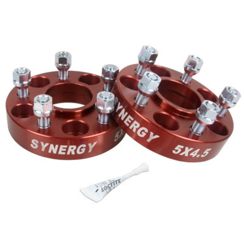 Synergy Mfg Synergy Jeep Hub Centric Wheel Spacers 5x4.5-1.25in Width 1/2-20 UNF Stud Size