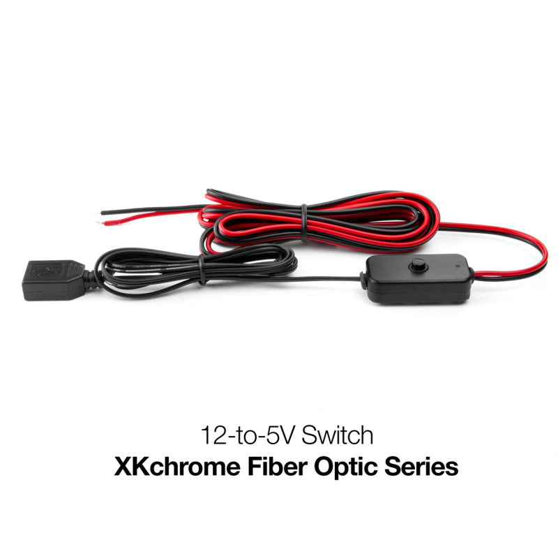 XKGLOW XK Glow 12V to 5V Switch for Fiber Optic Kits