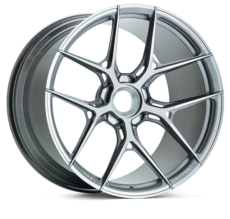 Vossen Forged S21-01 - 22x11.5 - 5x132 - ET24 - 66.5 - Brushed Light Smoke Wheel - BMW M5 G9x Fitmen