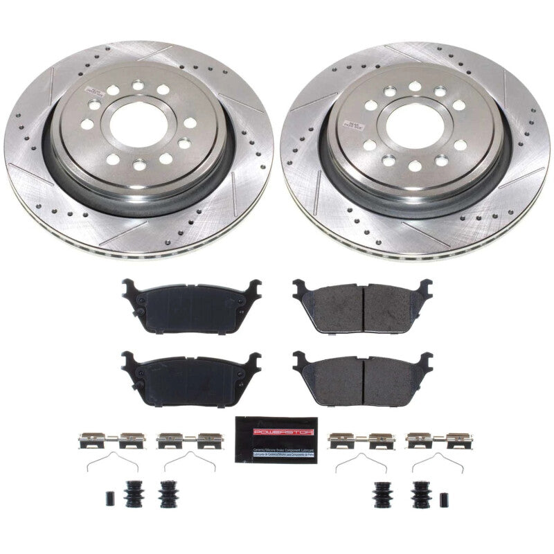 PowerStop Power Stop 22-23 Jeep Grand Wagoneer Rear Z23 Evolution Brake Kit