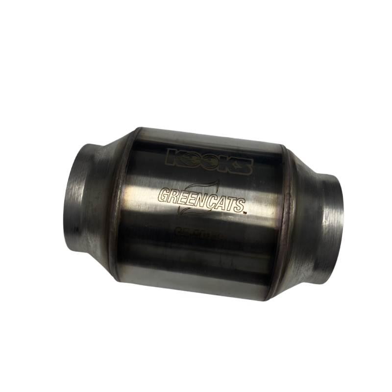 Kooks Headers Kooks Universal 3 Inch ULTRA-GREEN Catalyst 3in Inlet/3in Outlet/4in Long/4.5in OD Body/7In OAL