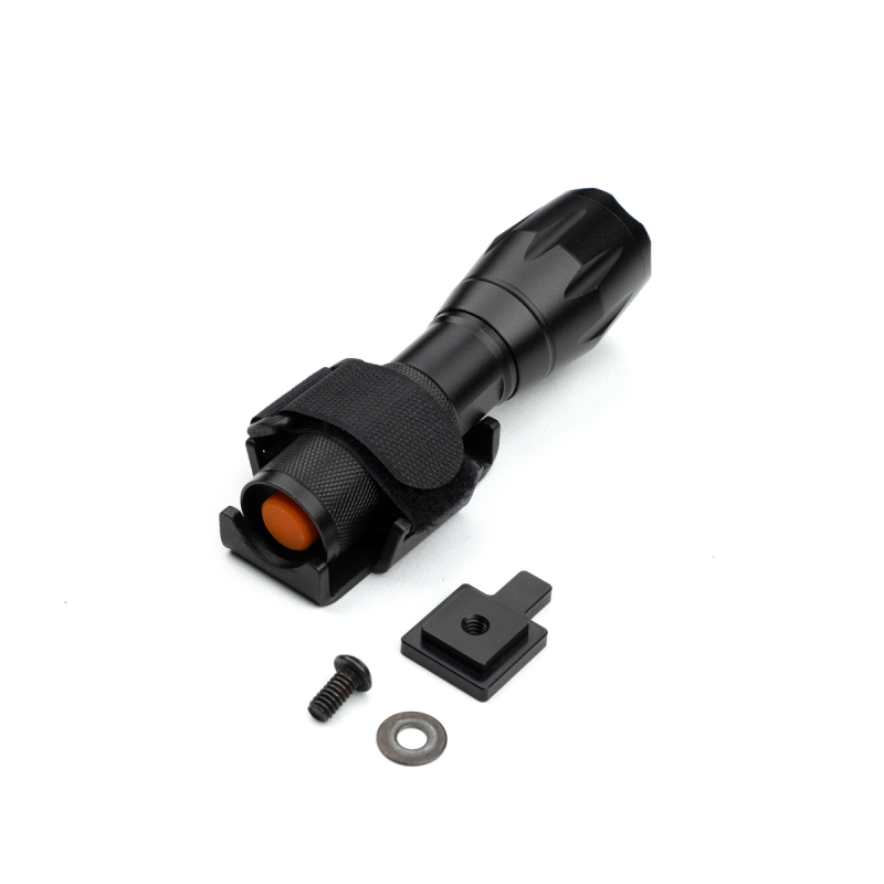 Cali Raised LED Cali Raised Molle Flashlight Holder - Holder W/ Zoomable Led Flash Light