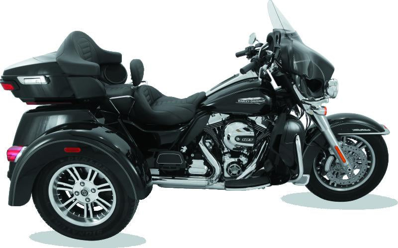 Mustang Motorcycle Mustang 08-21 Harley Electra Glide, Rd Glide, Rd King, Str Glide Touring 1PC Seat Deluxe - Black