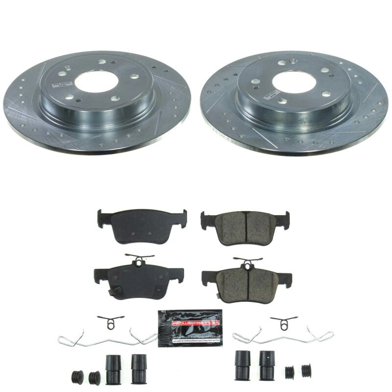 PowerStop Power Stop 23-25 Acura Integra Rear Z23 Evolution Brake Kit