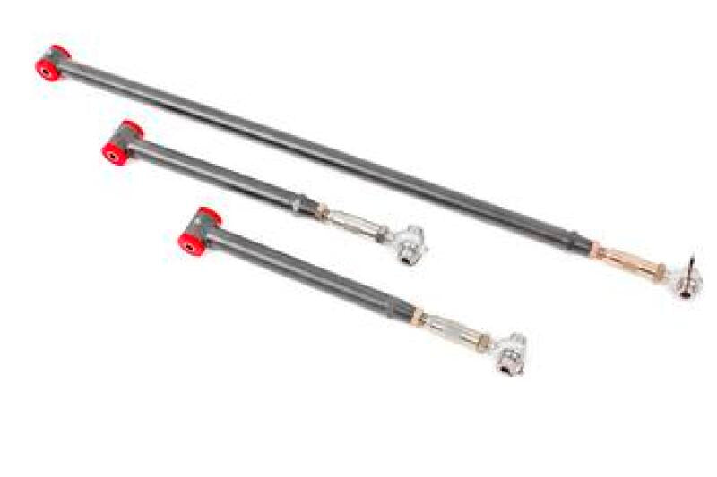 BMR Suspension BMR 82-02 3rd Gen F-Body On-Car Adj. Rear Suspension Kit Poly/Rod End - Black Hammertone