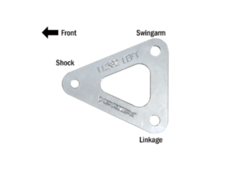 Vortex Racing 09-16 Suzuki GSX-R1000 Lowering Link Kit- Silver