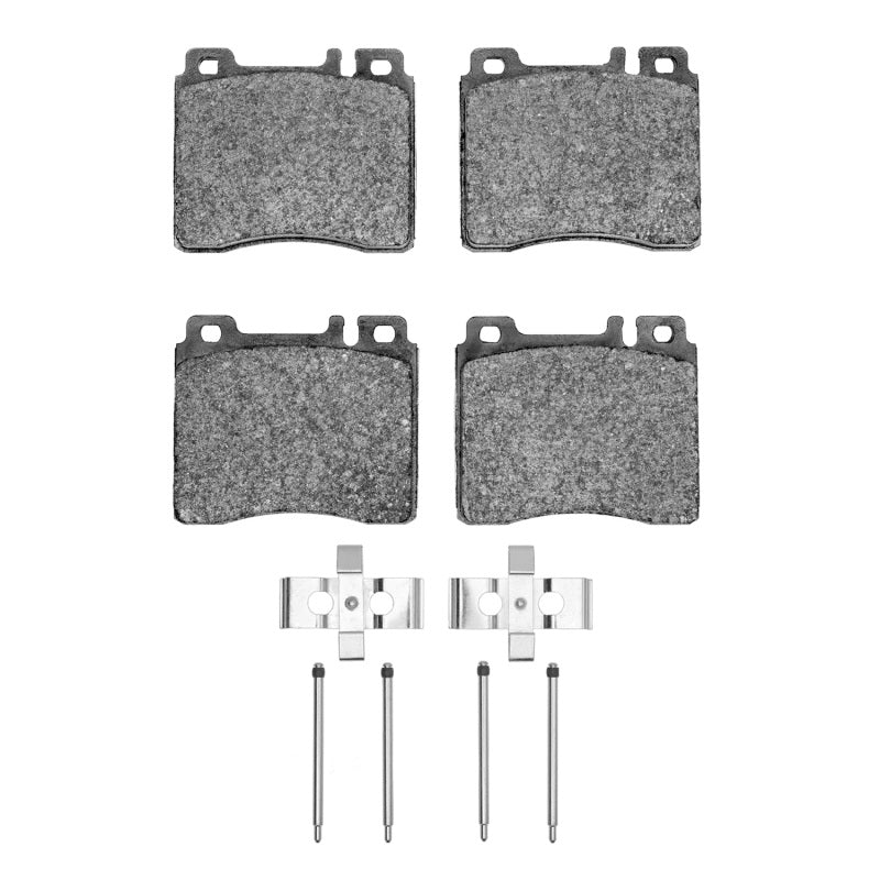 R1 Concepts R1 91-99 Mercedes-Benz 400SEL Front Semi Met Pads & Hardware Kit