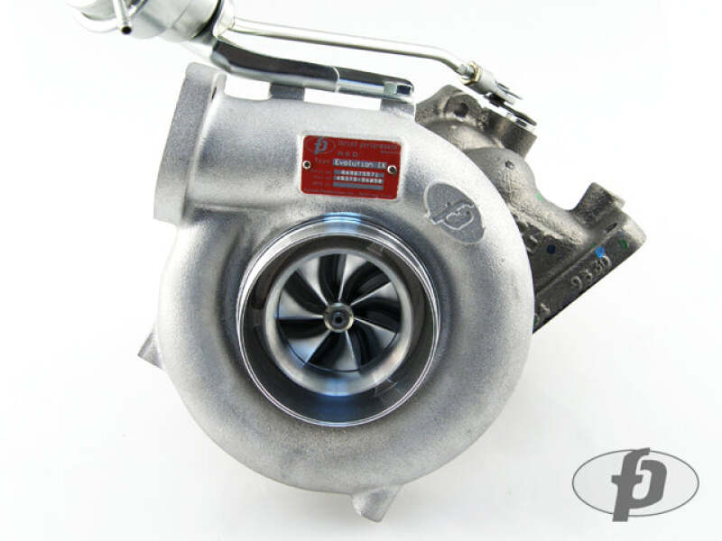 Forced Performance Mitsubishi Evo 9 Red XR57SR Turbo BB MHI 9.0CM Turbine Hsg w/25PSI WG