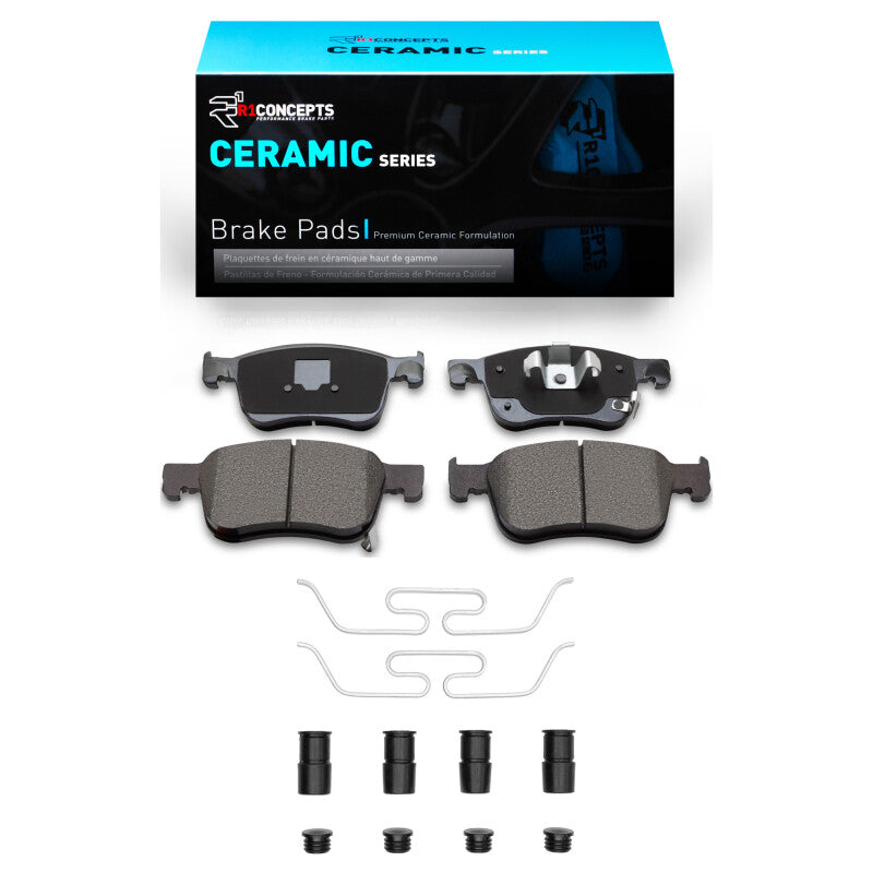 R1 Concepts R1 2018-2025 Acura Integra Front R1 Ceramic Pads & Hardware Kit