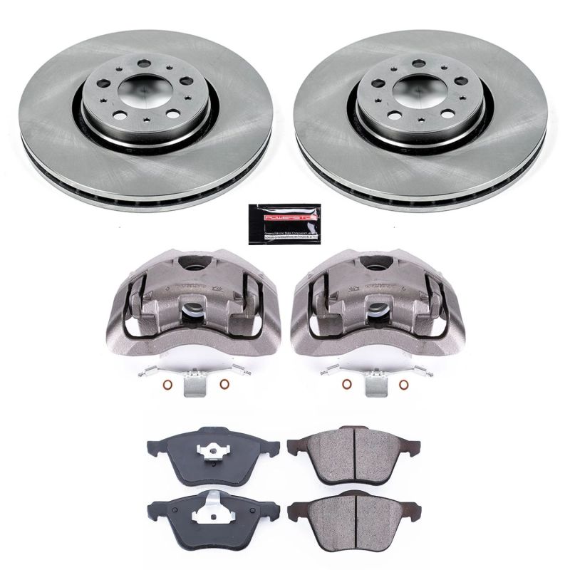 PowerStop Power Stop 03-14 Volvo XC90 Front Autospecialty Kit w/Cals