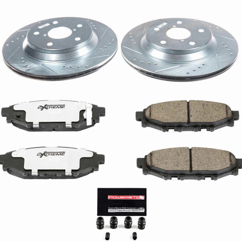 PowerStop Power Stop 2024 Subaru Impreza Rear Z26 Street Brake Kit