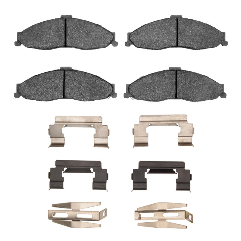 R1 Concepts R1 98-02 Chevrolet Camaro Front Semi Met Pads & Hardware Kit