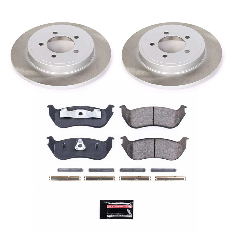 PowerStop Power Stop 02-06 Mercury Mountaineer Rear Semi-Coated Rotor Kit