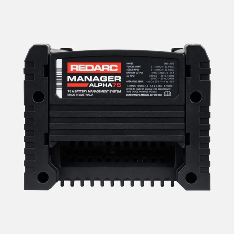 REDARC Manager Alpha75 w/ RedVision