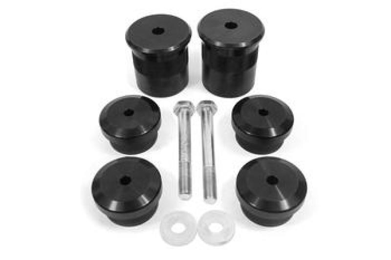 BMR Suspension BMR 15-18 Dodge Challenger Aluminum Differential Mount Housing Bushing Kit - Black Anodized