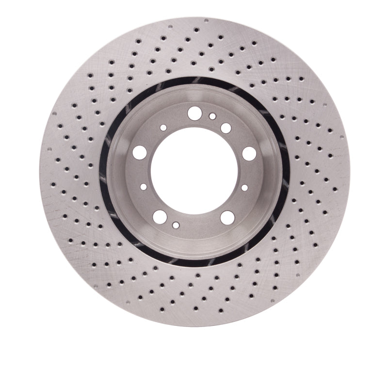 DFC 99-23 Porsche 911 Right Rear Drilled Brake Rotor