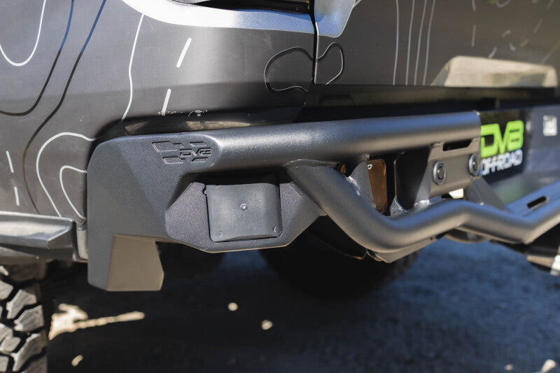 DV8 Offroad 23-26 Chevrolet Colorado/GMC Canyon Tube Rear Bumper - Micro Texture Black Powder Coat