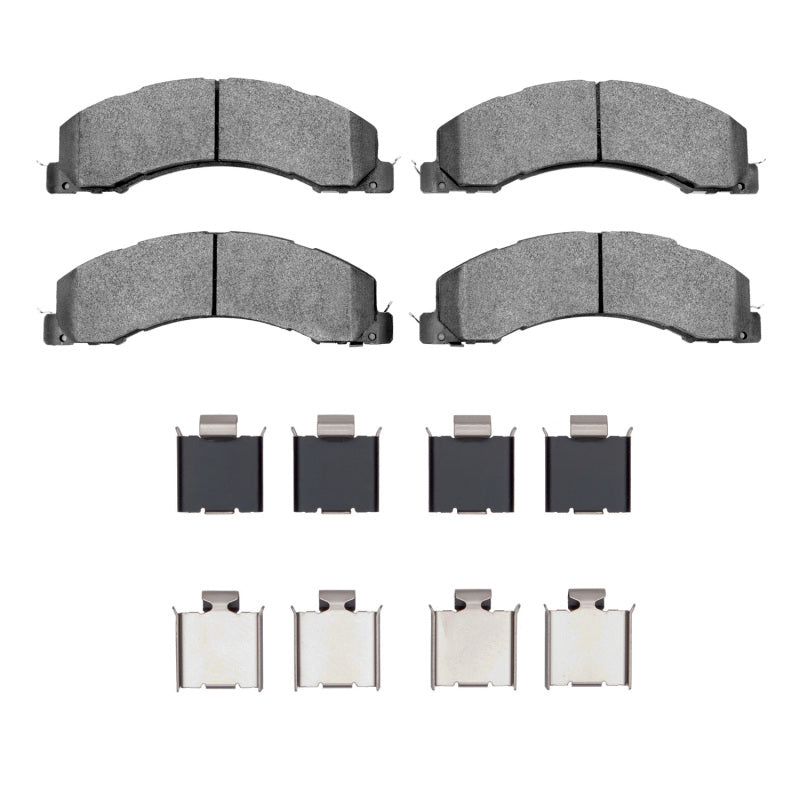 R1 Concepts R1 08-25 Dodge Ram 4500 Front/Rear Semi Met Pads & Hardware Kit