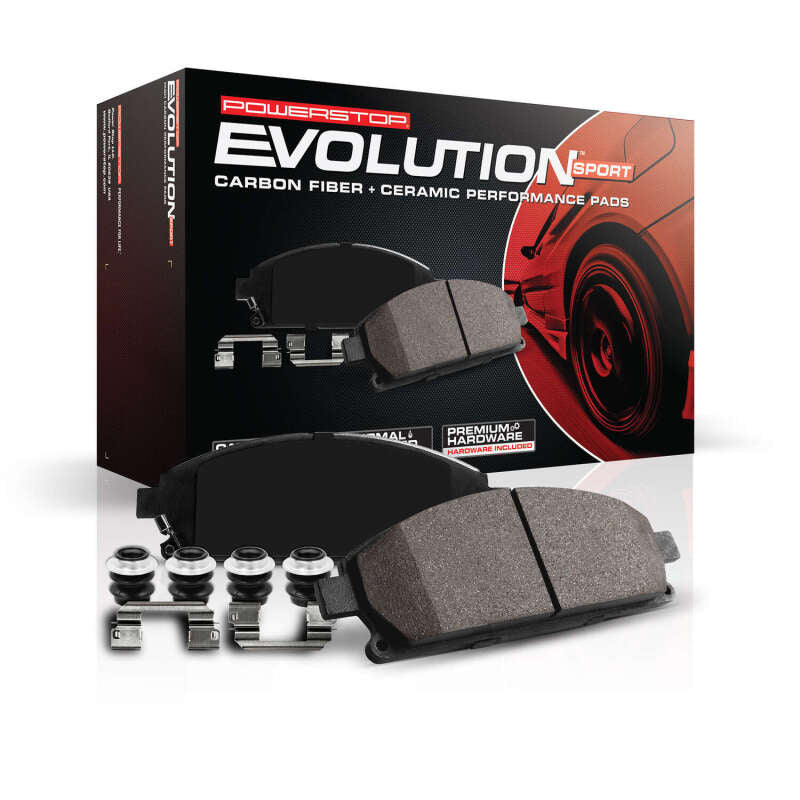 PowerStop Power Stop 99-01 Mazda Protege Front Z23 Evolution Sport Brake Pads w/Hardware