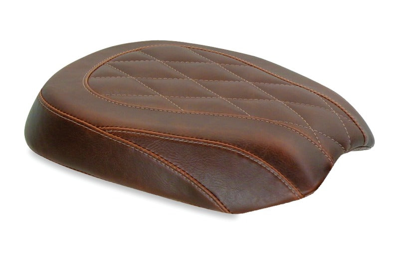 Mustang Motorcycle Mustang 06-17 Harley Softail Wide Tire (200mm)Wide Tripper Passenger Seat - Distressed Brown