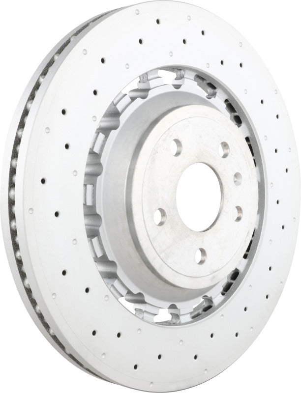 Brembo OE Brembo 15-18 Porsche Macan Front Grooved UV Coated Rotor