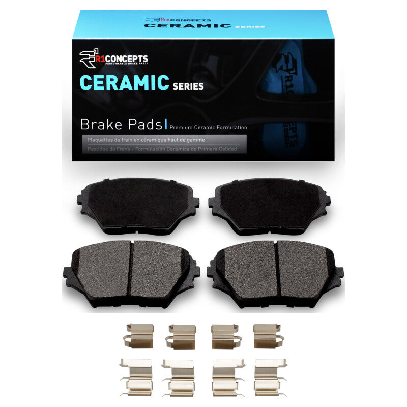 R1 Concepts R1 2001-2005 Toyota RAV4 Front R1 Ceramic Pads & Hardware Kit