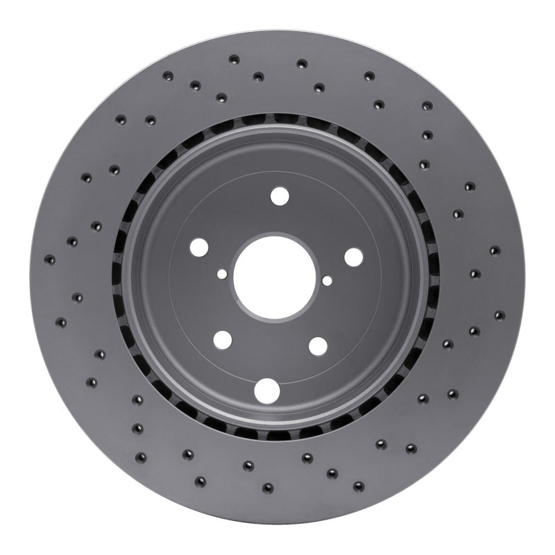 DFC 18-21 Subaru WRX STI Rear Drilled Hi-Carbon Alloy Geomet Coated Rotor