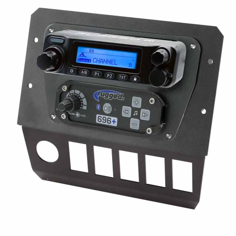 Rugged Radios Polaris Gen Complete Comm Kit w/ BT Inter and 2-Way Radio STX/ G1 GMRS