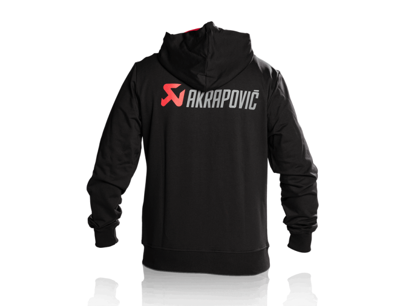Akrapovic Akrapovic Mens Akrapovic Logo Black Hoodie - S