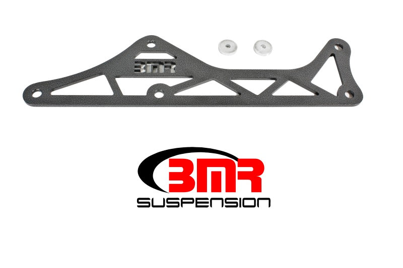BMR Suspension BMR 16-17 6th Gen Camaro Aluminum Driveshaft Tunnel Brace - Black Hammertone