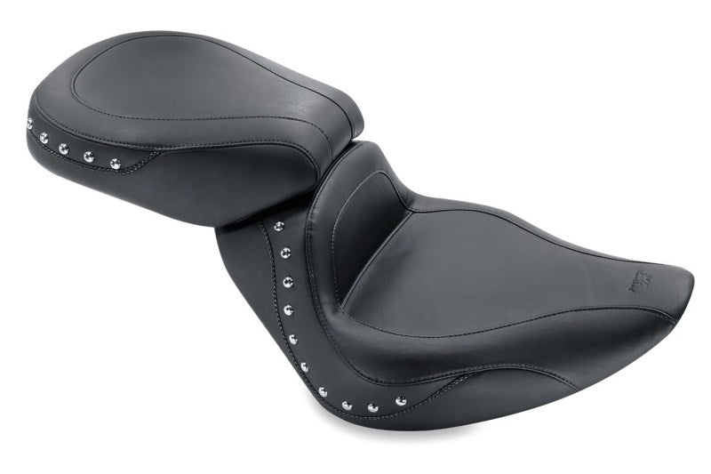 Mustang Motorcycle Mustang Sport Touring Passenger Pad w/ Studs - Black