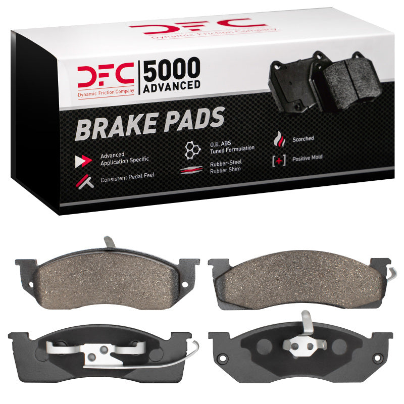 DFC 88-90 Dodge Dynasty Front 5000 Advanced Semi Metallic Brake Pads