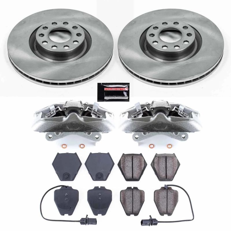 PowerStop Power Stop 02-03 Audi S6 Front Autospecialty Kit w/Cals