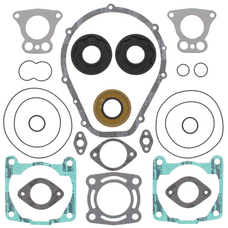 Vertex Pistons Vertex Gaskets 01-04 Polaris Freedom 700/SLH700 Complete Gasket Kit w/ Oil Seals