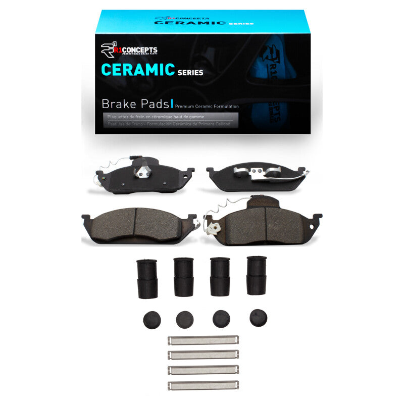 R1 Concepts R1 98-05 Mercedes-Benz ML430 Front Ceramic Pads & Hardware Kit